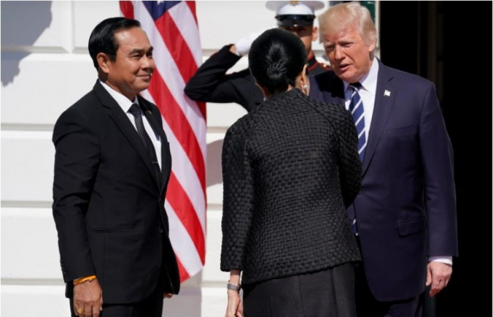 Tổng thống Mỹ tiếp Thủ tướng Thái Lan