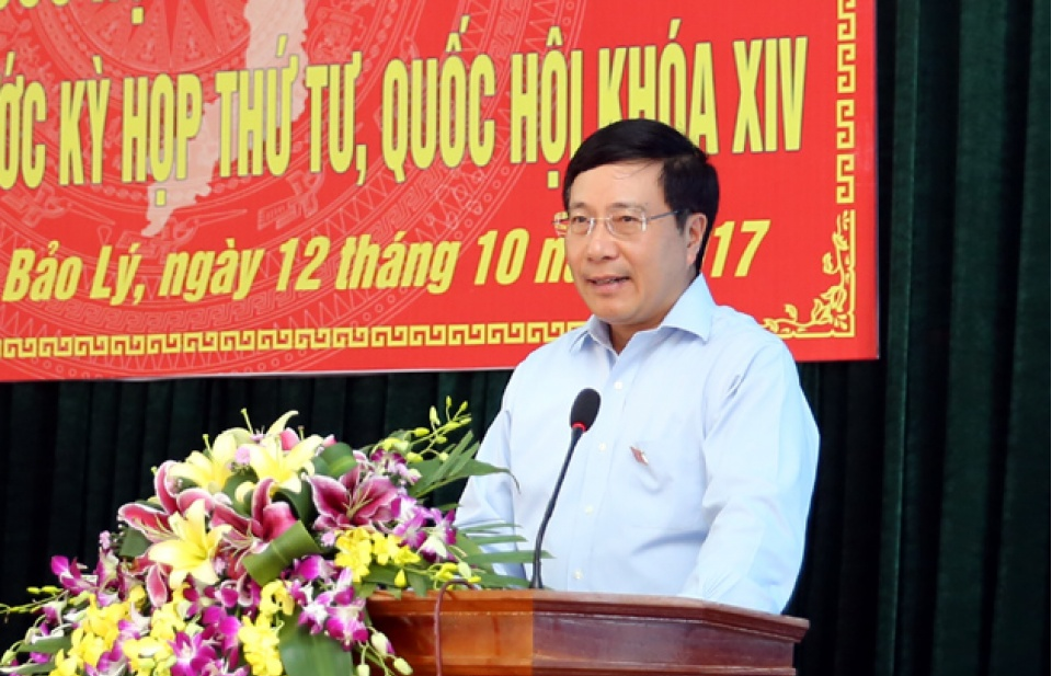 Phó Thủ tướng Phạm Bình Minh: Đảng hết sức quyết liệt trong công tác cán bộ