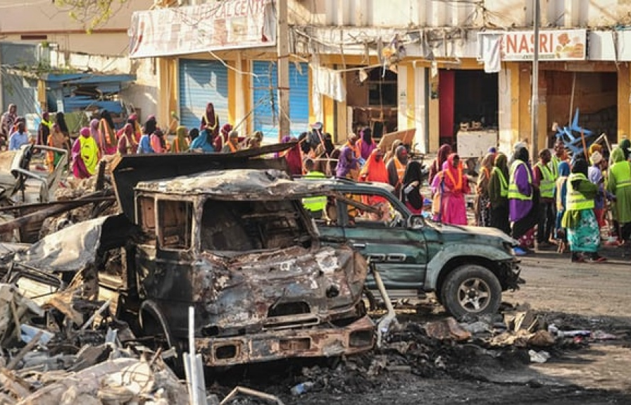 ​Somalia: Gần 440 người thương vong trong vụ đánh bom kép