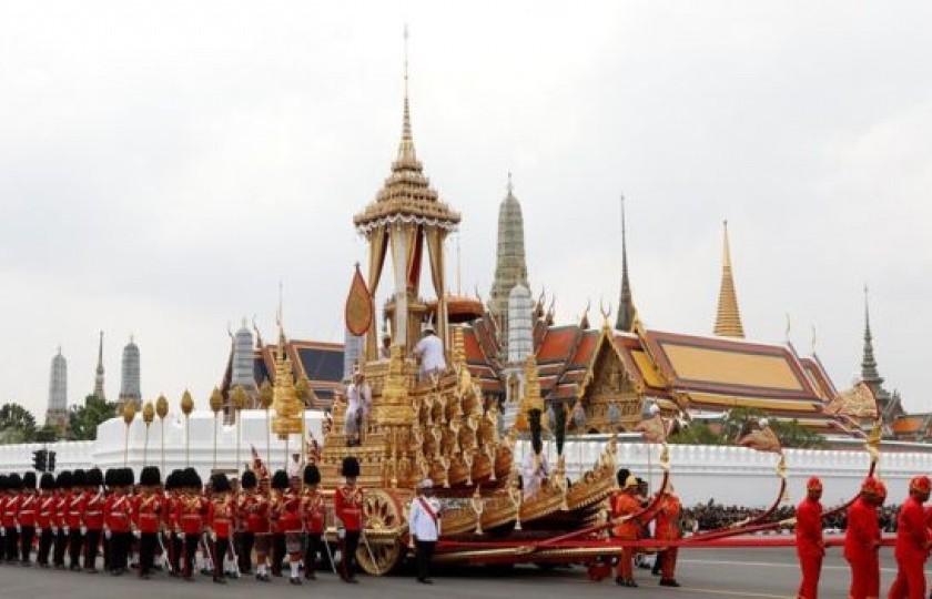 Lễ hóa thân Nhà Vua Bhumibol Adulyadej diễn ra trang trọng và xúc động