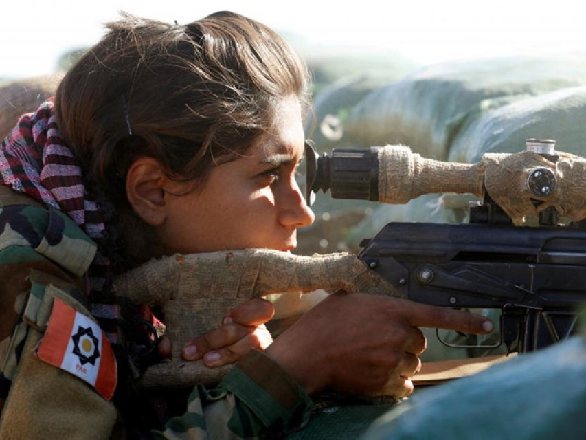 Những nữ chiến binh người Kurd ở Mosul