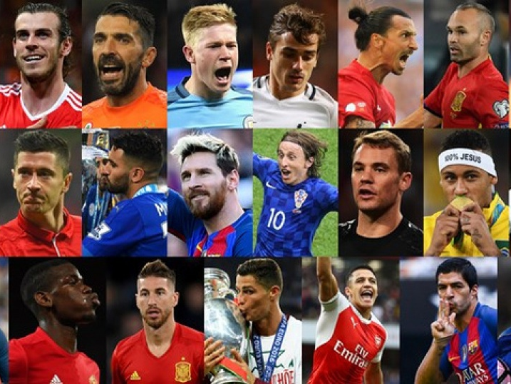 FIFA công bố 23 đề cử cho danh hiệu Cầu thủ xuất sắc nhất thế giới