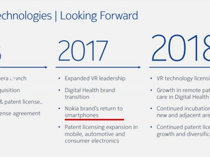 Nokia xác nhận quay trở lại thị trường smartphone trong năm 2017