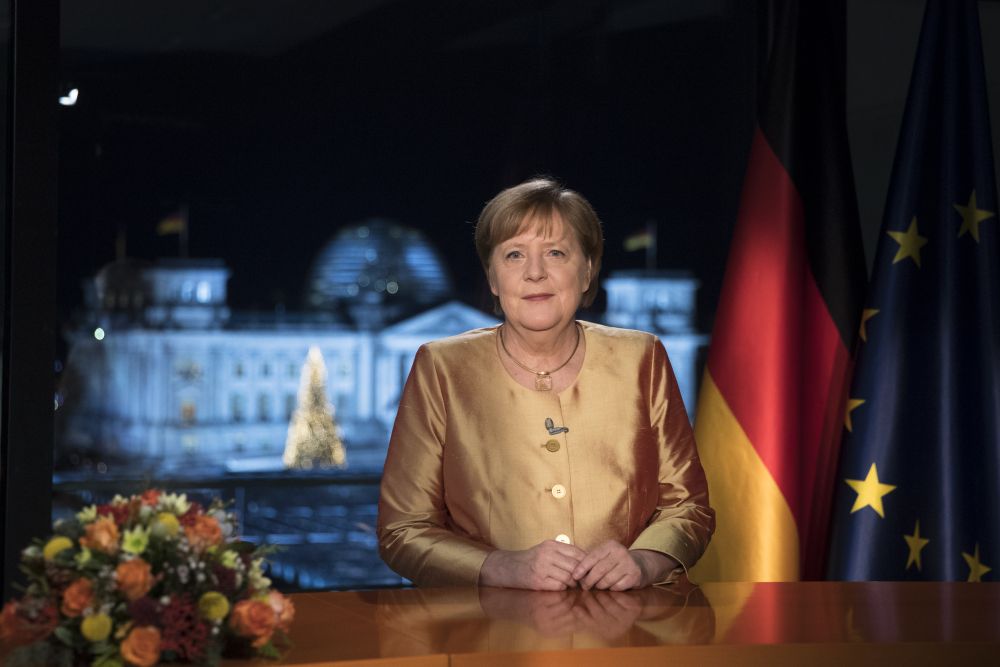 Bà Merkel. (Nguồn: AFP)