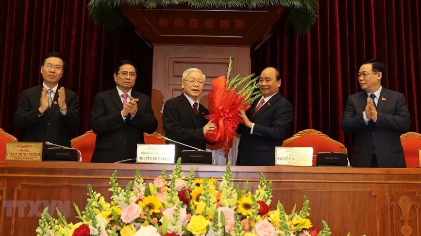 Đồng chí Nguyễn Phú Trọng được bầu làm Tổng Bí thư Ban Chấp hành Trung ương khóa XIII