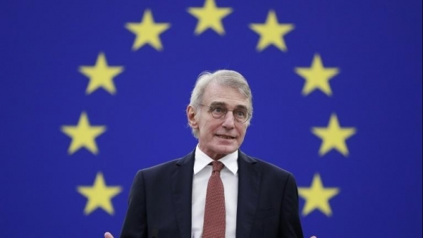 Top legislator extends condolences over passing of EU Parliament President