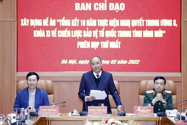 President Nguyen Xuan Phuc speaks at the event (Photo: VNA)