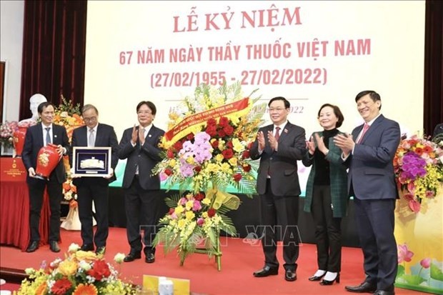 NA Chairman attends celebration of 67th Vietnamese Doctors’ Day in Hanoi