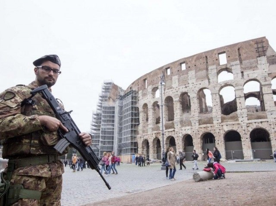 "Thủ đô Rome có nguy cơ bị tấn công khủng bố cao nhất"