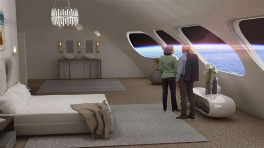 Khách sạn không gian đầu tiên trên thế giới sẽ được xây dựng vào năm 2025