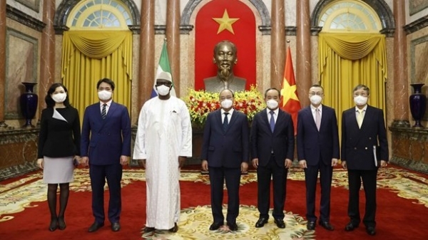 President welcomes newly accredited foreign ambassadors