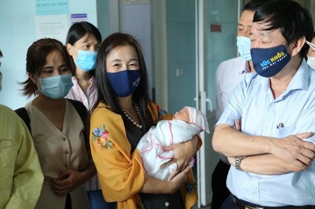 UNFPA Representative in Vietnam Naomi Kitahara lauds the achievements Vietnam has recorded in gender equality. (Photo: UNFPA Vietnam)