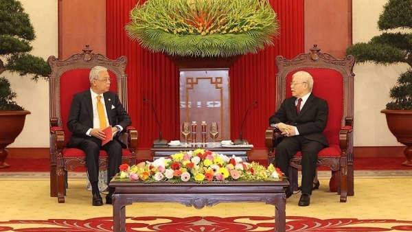 Party General Secretary welcomes Malaysian Prime Minister