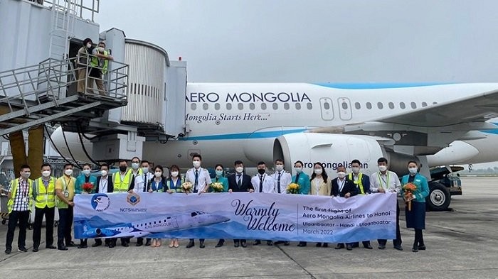 Flight carries first Mongolian visitors to Viet Nam since COVID-19 outbreak