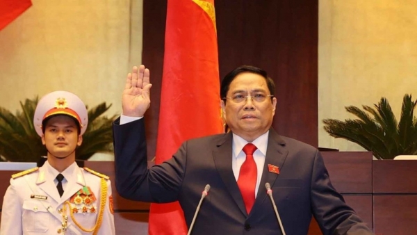 New Prime Minister takes oath of office