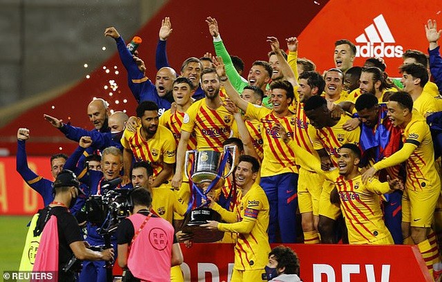 Barcelona vô địch Cúp Nhà vua lần thứ 31 trong lịch sử.