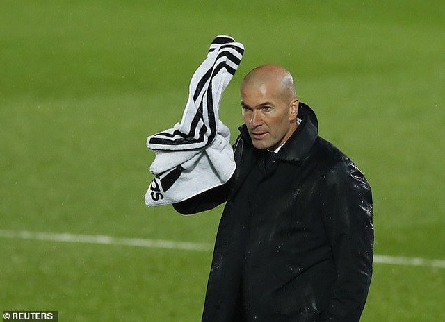 Đoàn quân HLV Zidane thất thế ở cuộc đua vô địch La Liga năm nay.