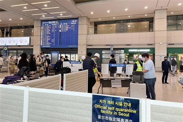 At Incheon International Airport in the RoK. (Photo: VNA)