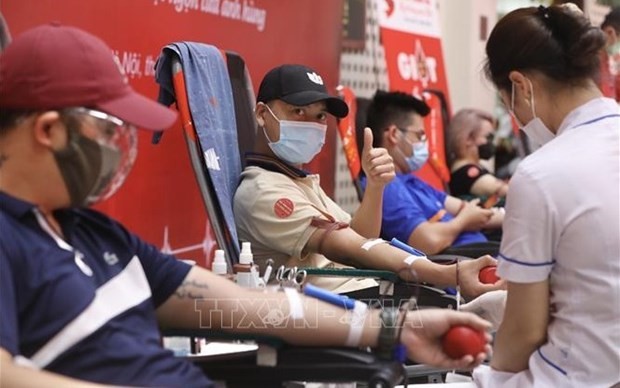 Voluntary blood donation a popular movement in Viet Nam