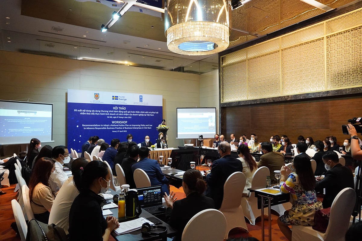 Viet Nam needs national action plan to promote responsible business practices: workshop