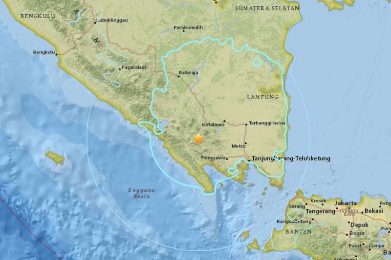 Indonesia: Động đất mạnh làm rung chuyển đảo Sumatra