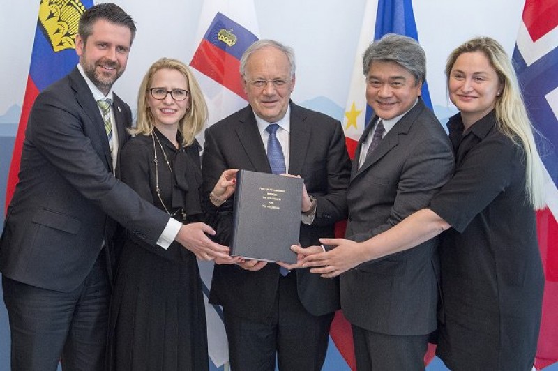 Philippines ký FTA với Hội Mậu dịch tự do châu Âu