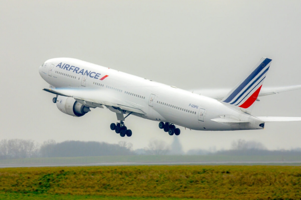 Nga chấp thuận chuyến bay nối Paris và Moscow ‘tránh’ không phận Belarus. (Nguồn: Air France)