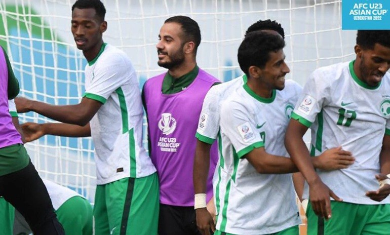 U23 Saudi Arabia sẽ gặp U23 Việt Nam ở vòng tứ kết (Ảnh: AFC).