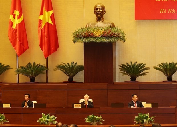 Speech of Party leader Nguyen Phu Trong at conference reviewing 12th Politburo’s Directive 05