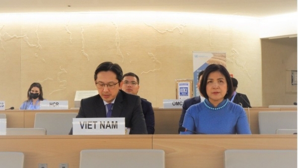 Vietnam-initiated resolution on human rights, climate change adopted at UN Human Rights Council