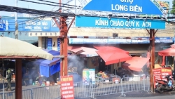 Phong tỏa chợ Long Biên - chợ đầu mối lớn nhất Thủ đô, từ 13h ngày 3/8