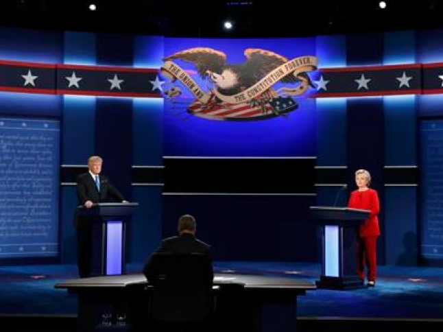 Bầu cử Tổng thống Mỹ: Hai ứng viên Clinton và Trump trong cuộc "đấu khẩu" đầu tiên