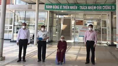 Bệnh nhân mắc Covid-19 cao tuổi nhất ở Việt Nam đã khỏi bệnh