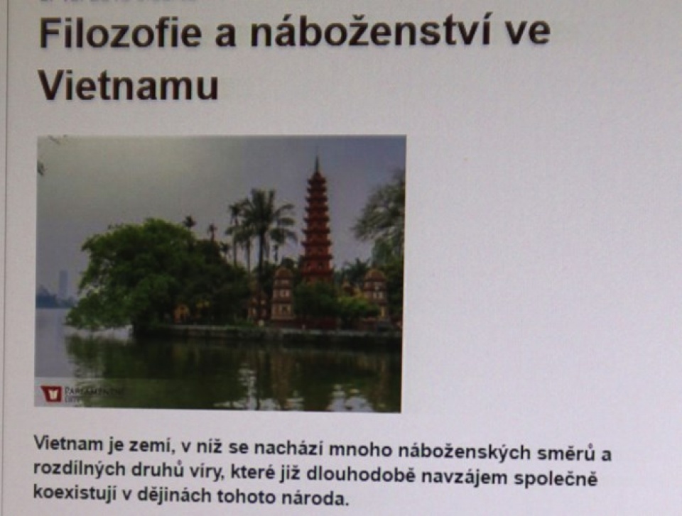 Báo Czech ca ngợi chính sách tôn giáo của Việt Nam