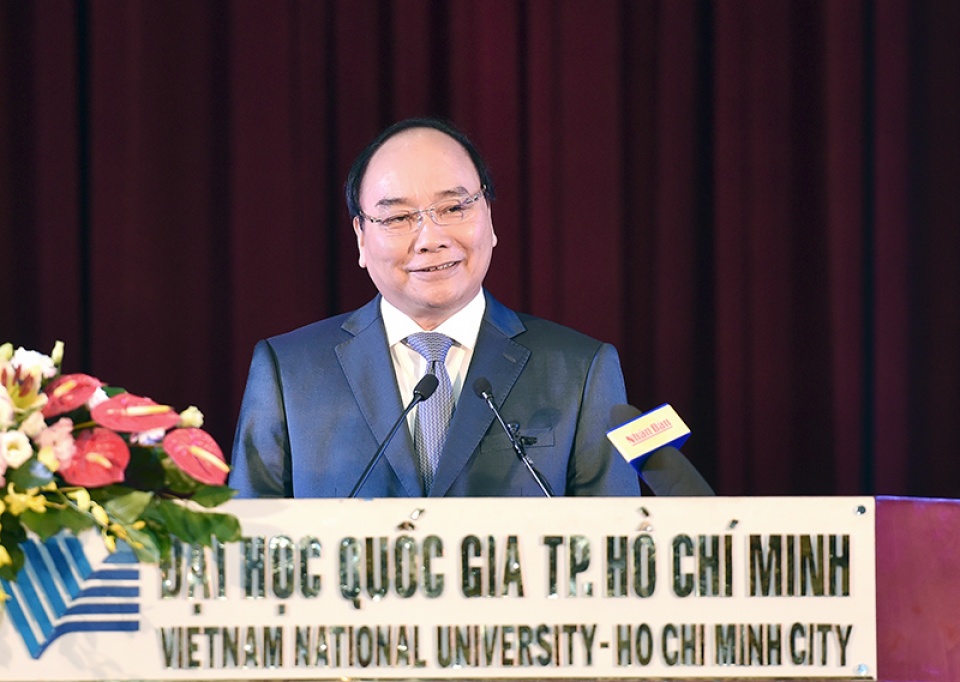 Thủ tướng dự Lễ kỷ niệm Ngày Nhà giáo Việt Nam tại ĐHQG TP. Hồ Chí Minh