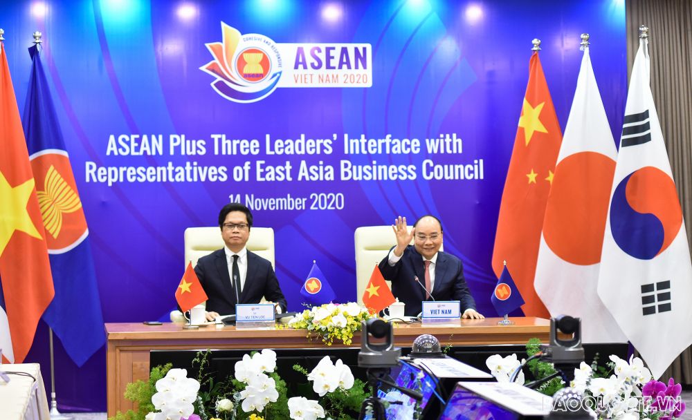 Khai mạc cuộc gặp giữa Lãnh đạo ASEAN + 3 và Đại diện Hội đồng Doanh nghiệp Đông Á