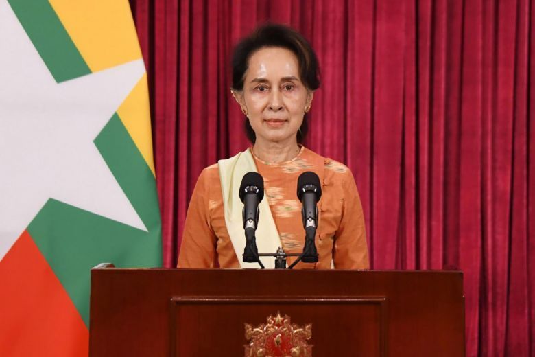 Bà Suu Kyi. (Nguồn: EPA)