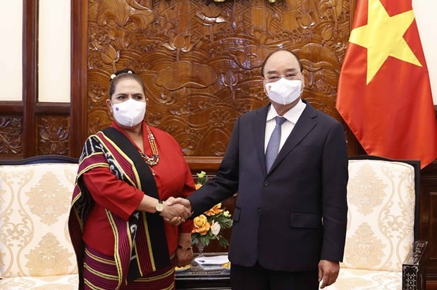 President Nguyen Xuan Phuc receives new foreign ambassadors