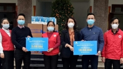 Hội Chữ thập đỏ Việt Nam hỗ trợ Quảng Ninh, Hải Dương chống dịch Covid-19