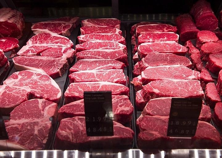 Lo ngại bệnh bò điên, Trung Quốc ngừng nhập khẩu thịt bò của Canada