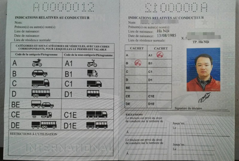 Hà Nội sẽ cấp giấy phép lái xe quốc tế từ 1/3