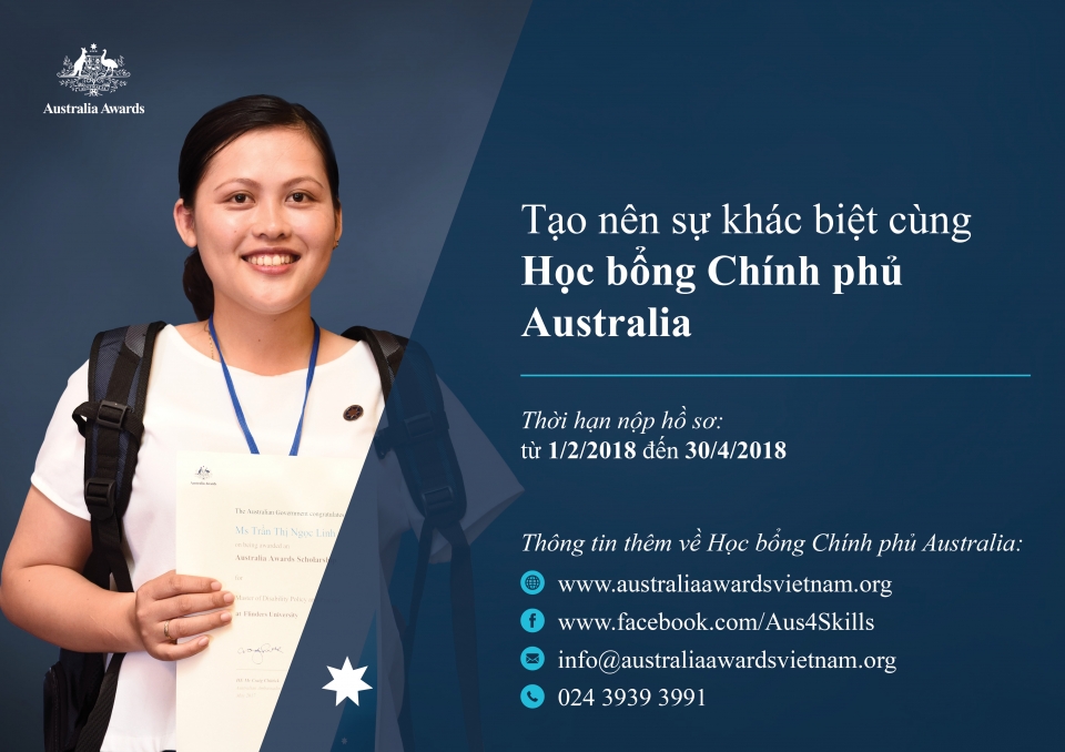 co hoi nhan hoc bong tu chinh phu australia 2018