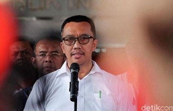 Cựu Bộ trưởng Thể thao Indonesia bị truy tố về tội nhận hối lộ