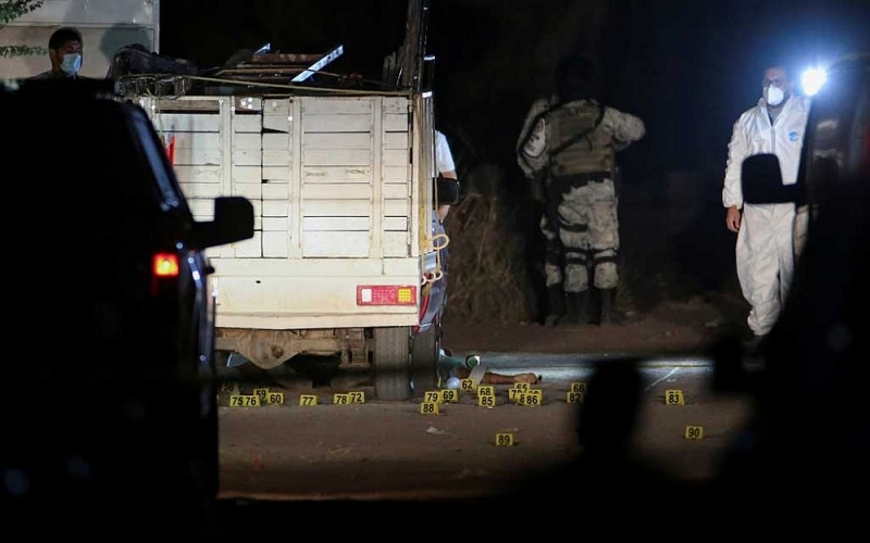 Mexico: Xả súng kinh hoàng, 11 người thiệt mạng