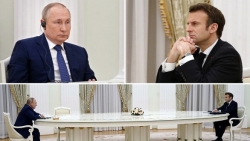 Lo ngại 'điều tồi tệ nhất còn chưa đến', Tổng thống Pháp tiếp tục điện đàm với Tổng thống Putin về Ukraine