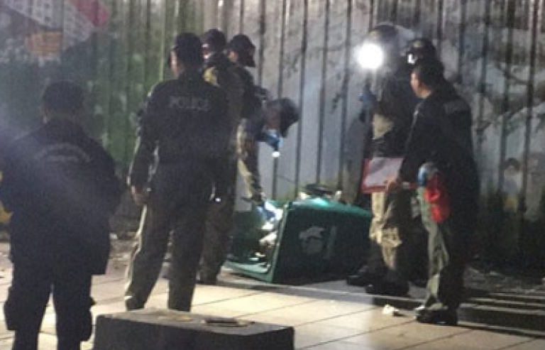 Thái Lan: Nổ bom tại thủ đô Bangkok, 2 người bị thương