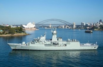 Tàu Hải quân Hoàng gia Australia sắp ghé thăm Việt Nam