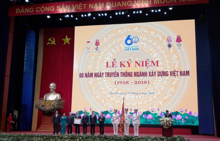 Kỷ niệm 60 năm truyền thống ngành Xây dựng Việt Nam