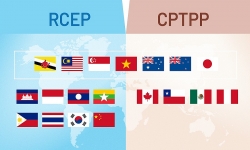 Cùng góp mặt trong 2 'siêu Hiệp định' CPTPP và RCEP, Mỹ-Trung Quốc sẽ được và mất gì?