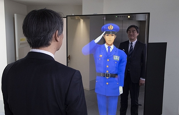 Nhật sắp có nhân viên bảo vệ ảo theo phong cách hoạt hình
